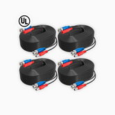 100% UL-zertifiziertes Brandschutz 30m All-in-One BNC Video Stromkabel
